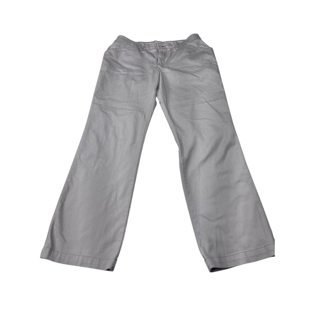 Lee Total Freedom Beige Womens Pants Size 8S Cotton & Polyester Blend